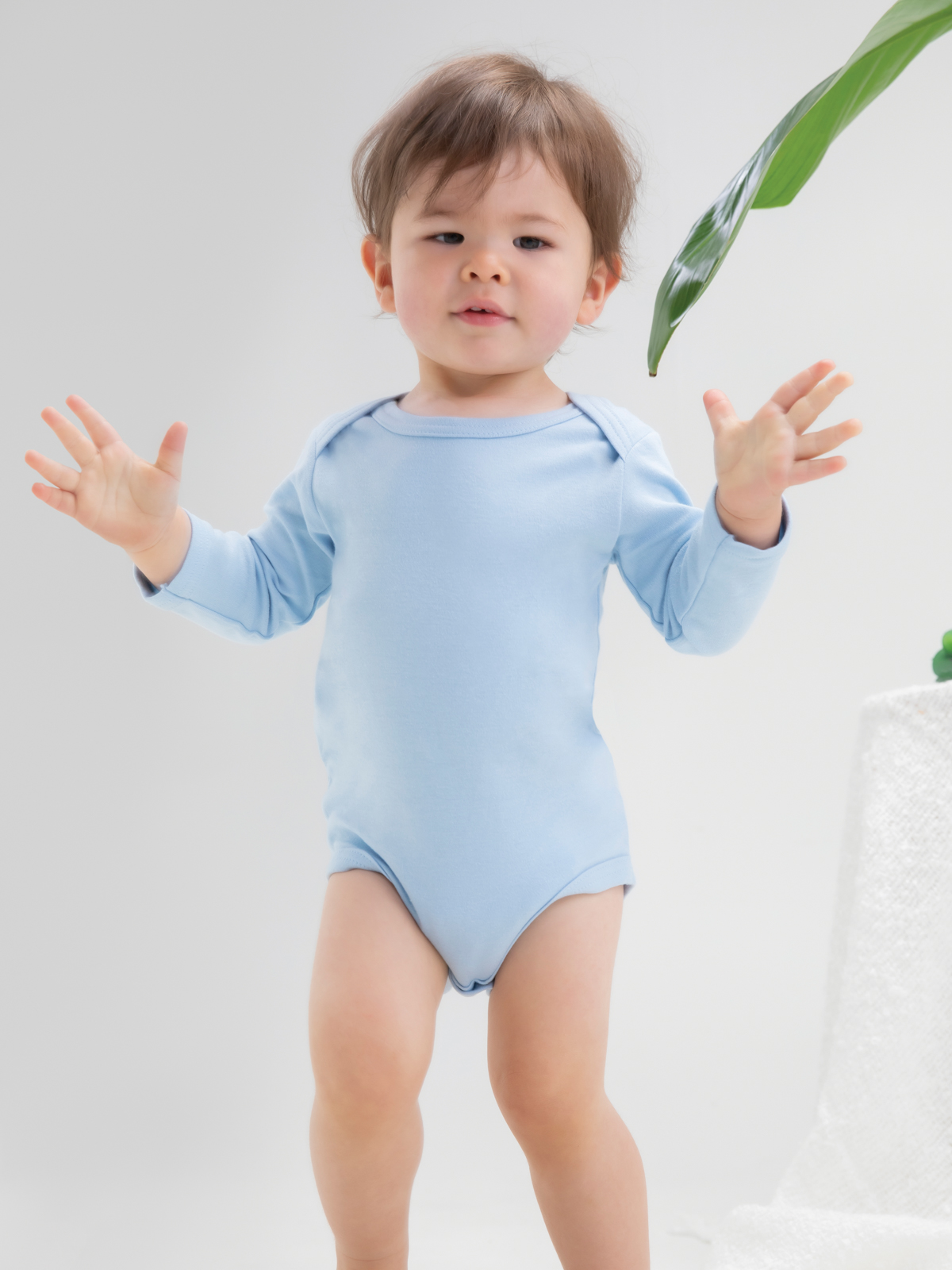 Babybugz Baby Organic Long Sleeve Bodysuit 
