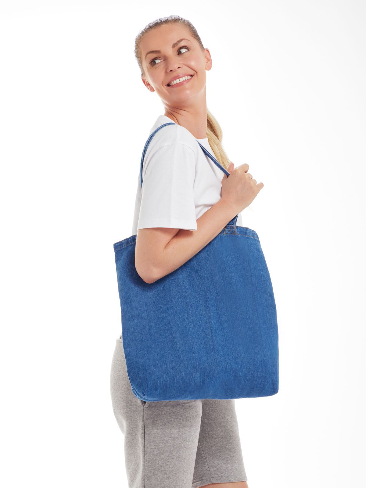 Denim A3 Tote Bag - Sagana International