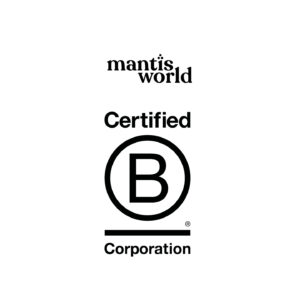 Mantis World and B Corp Logo